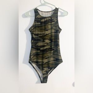 Camo bodysuit